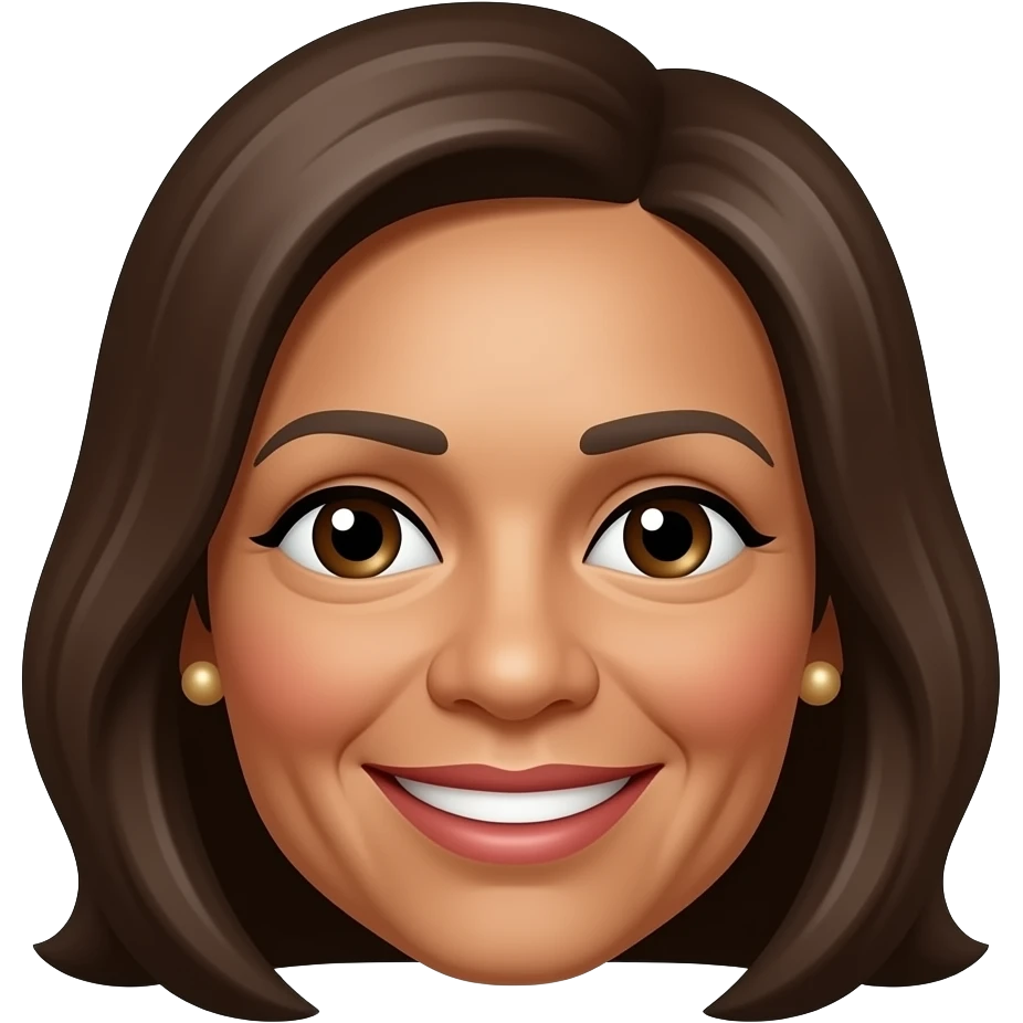 Kamala Harris emoji, face emoji