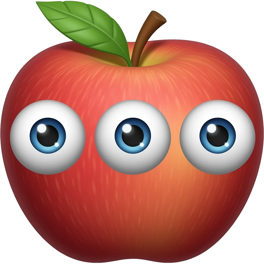 Can you a sentence that says "yesssss" with 3 apple heart eye emojis emoji