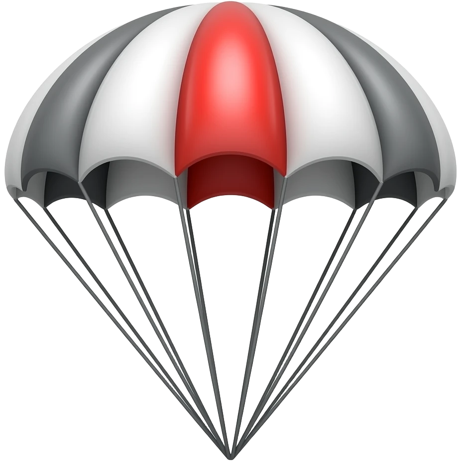 parachute emoji
