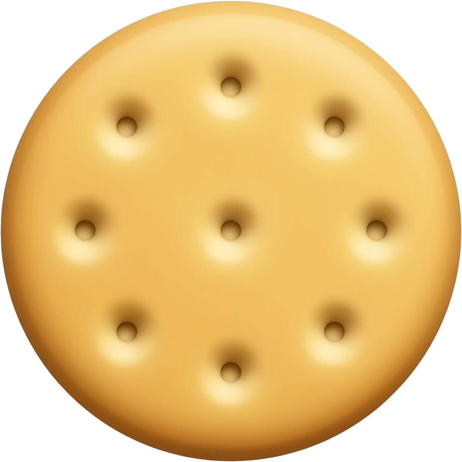 Круглые белые хлебцы с нутом emoji