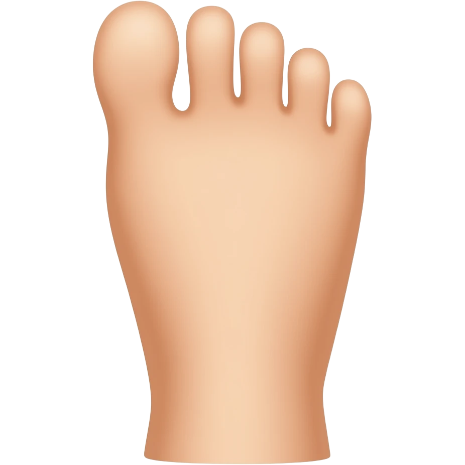 foot emoji