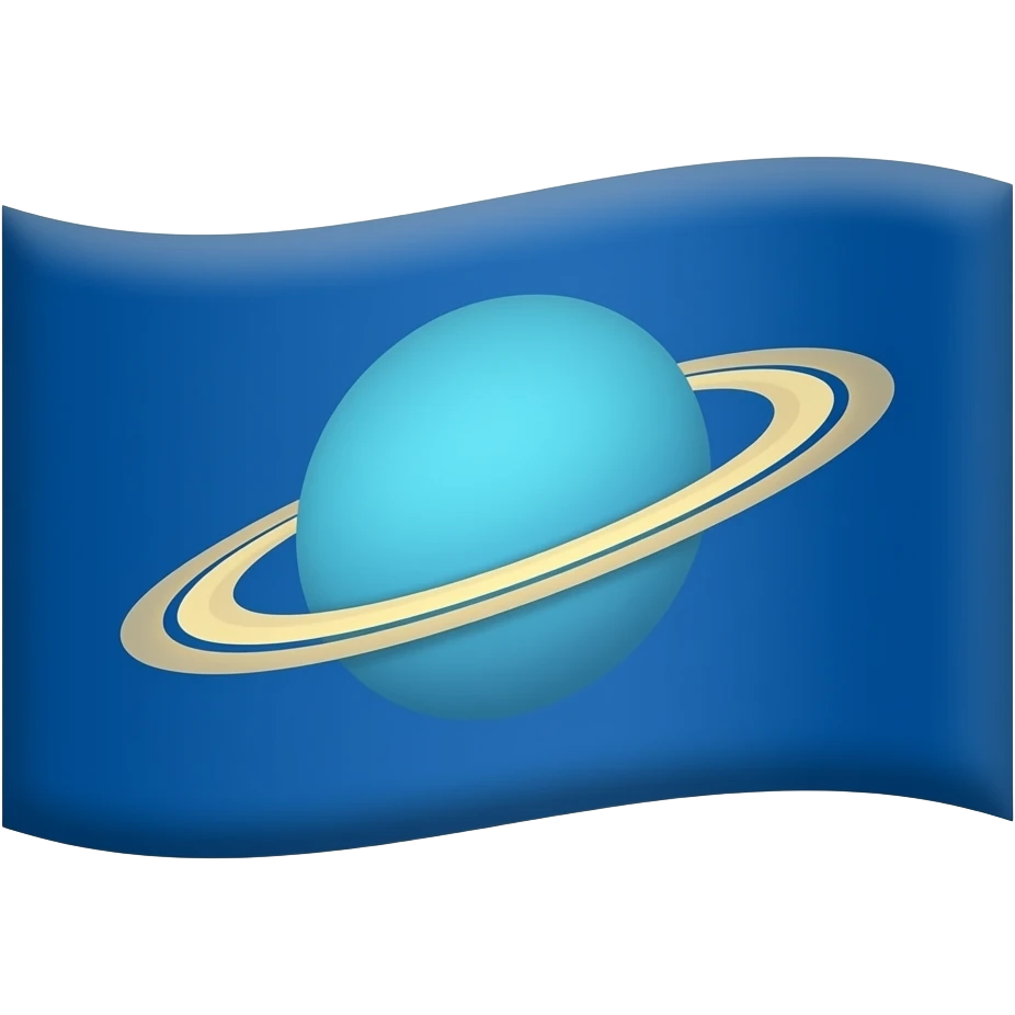 Uranus flag emoji
