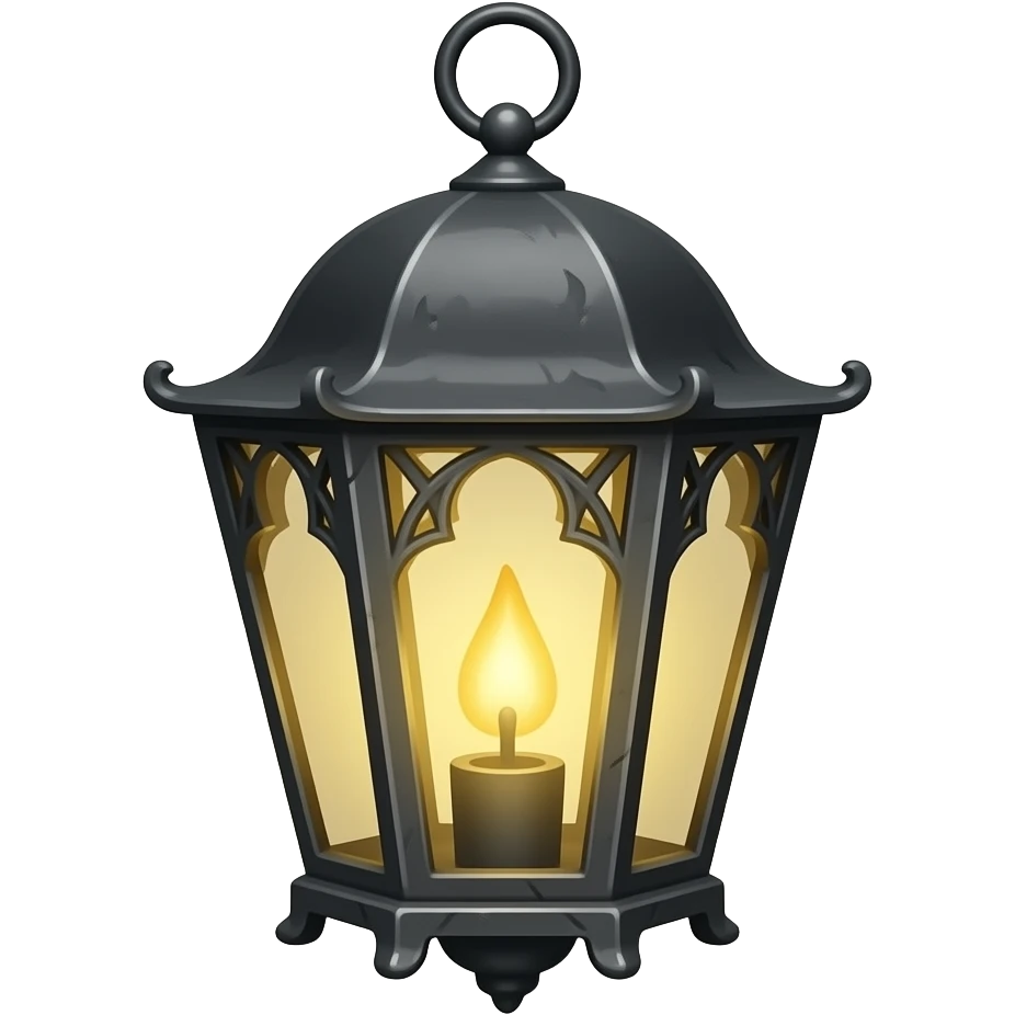 gothic lantern emoji