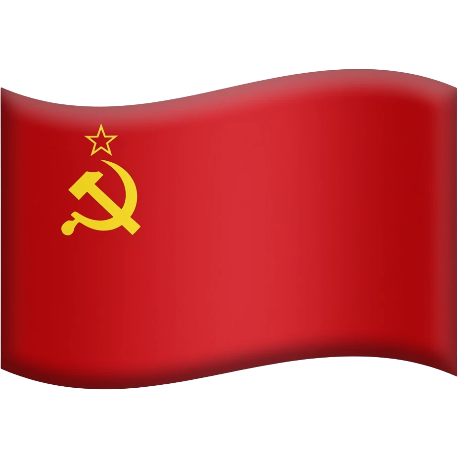 Bandeira da União Soviética emoji
