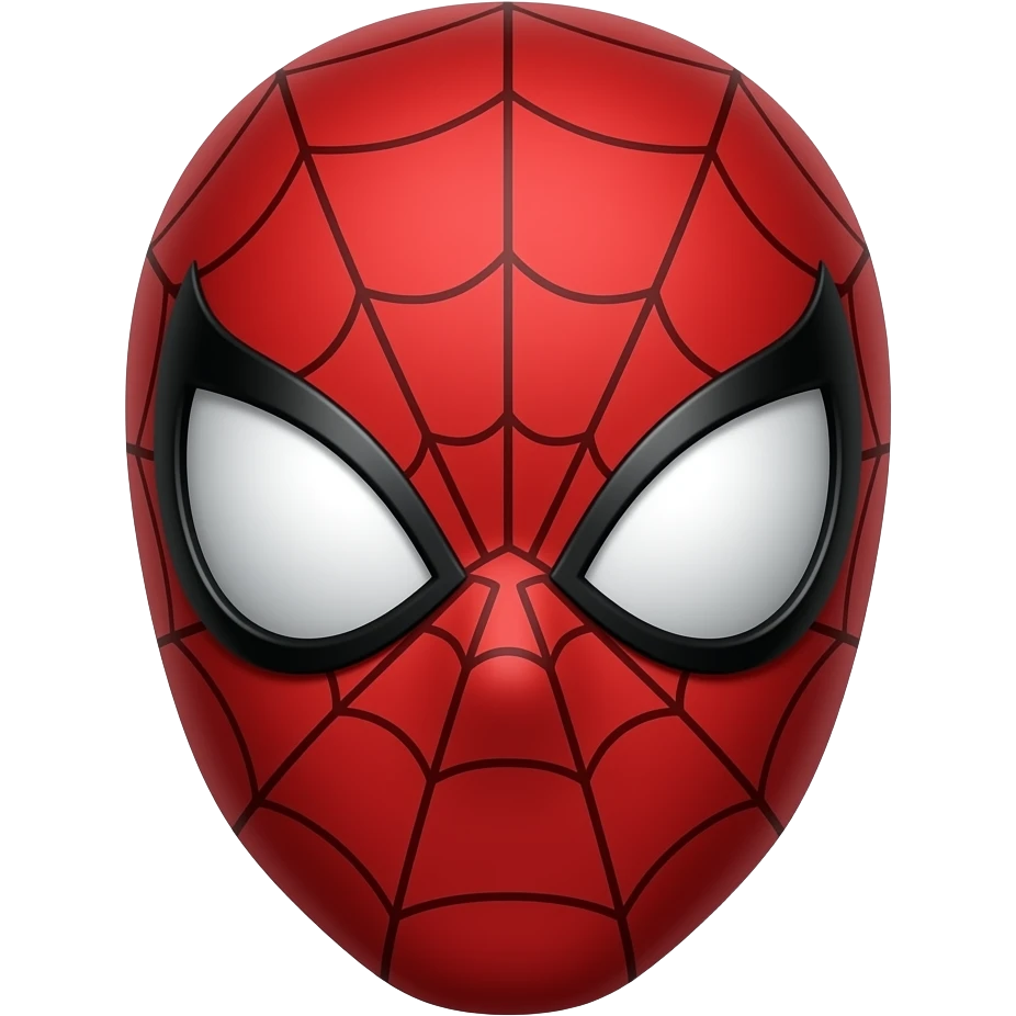 Spiderman face emoji emoji