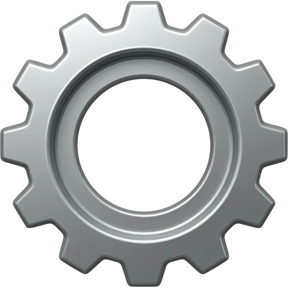 engranaje emoji
