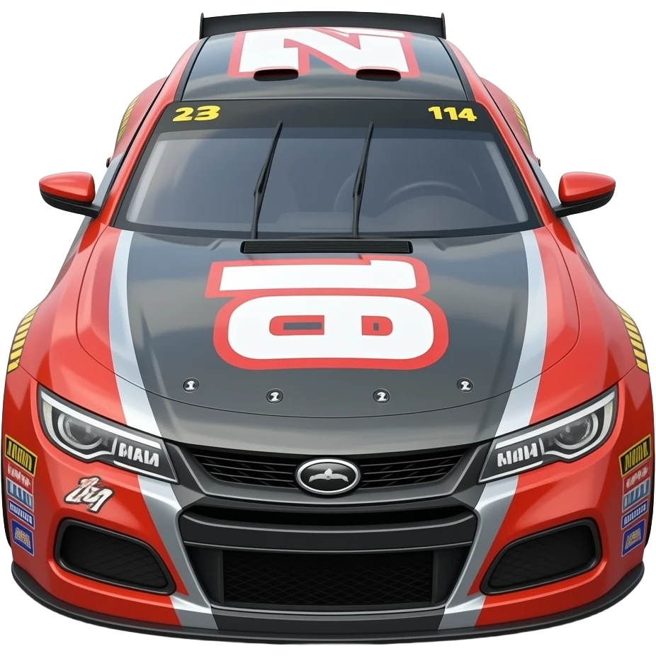 Race stock car emoji