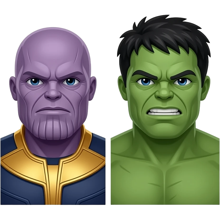 Thanos hulk emoji