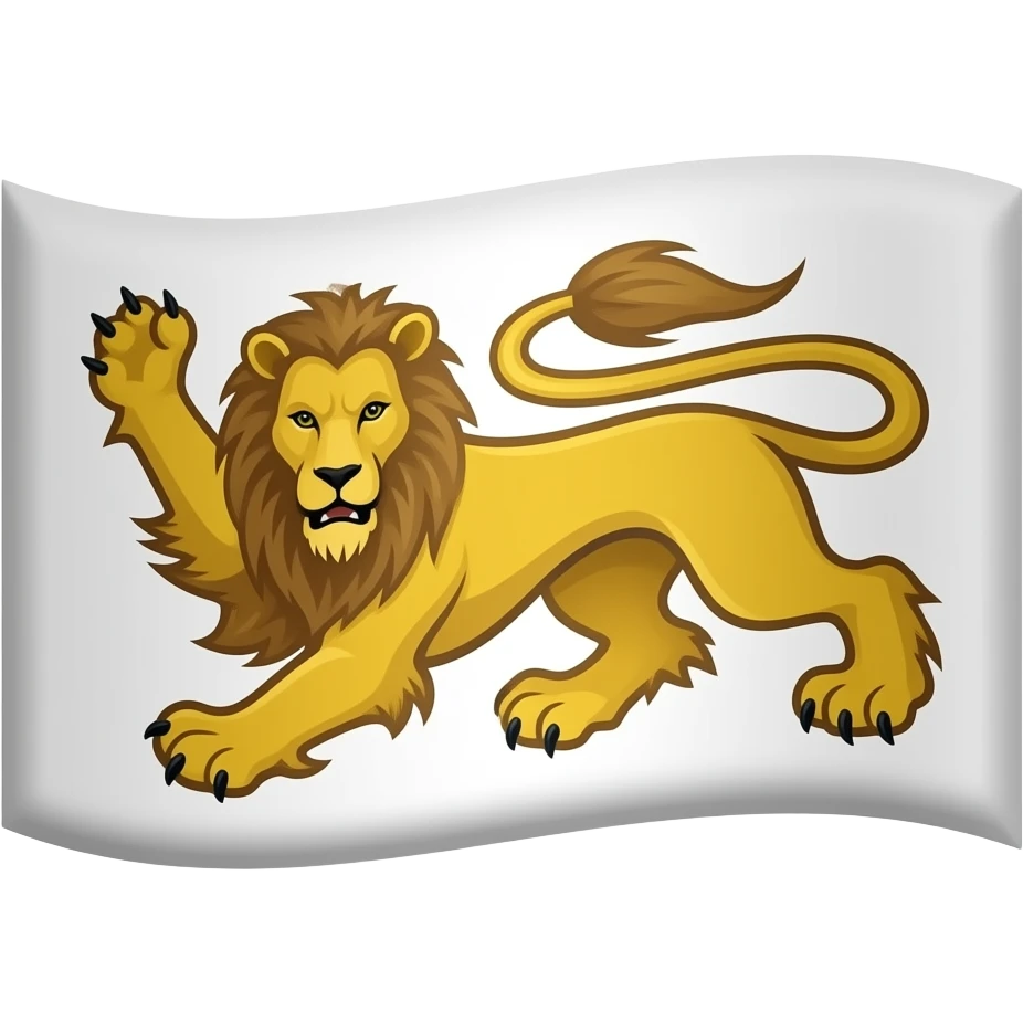 پرچم شیر خورشید emoji