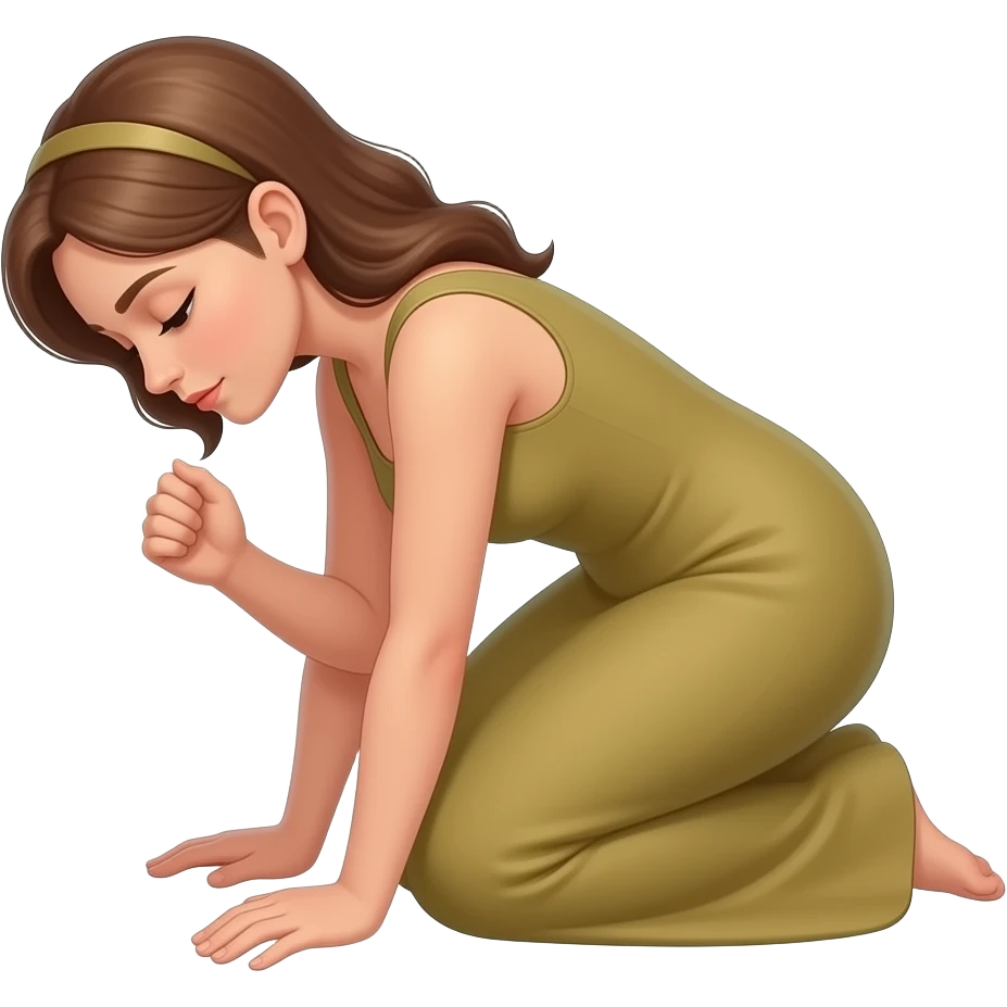 A woman prostration emoji