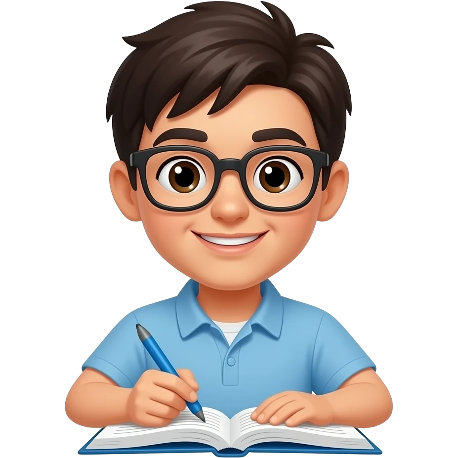 English study hard emoji
