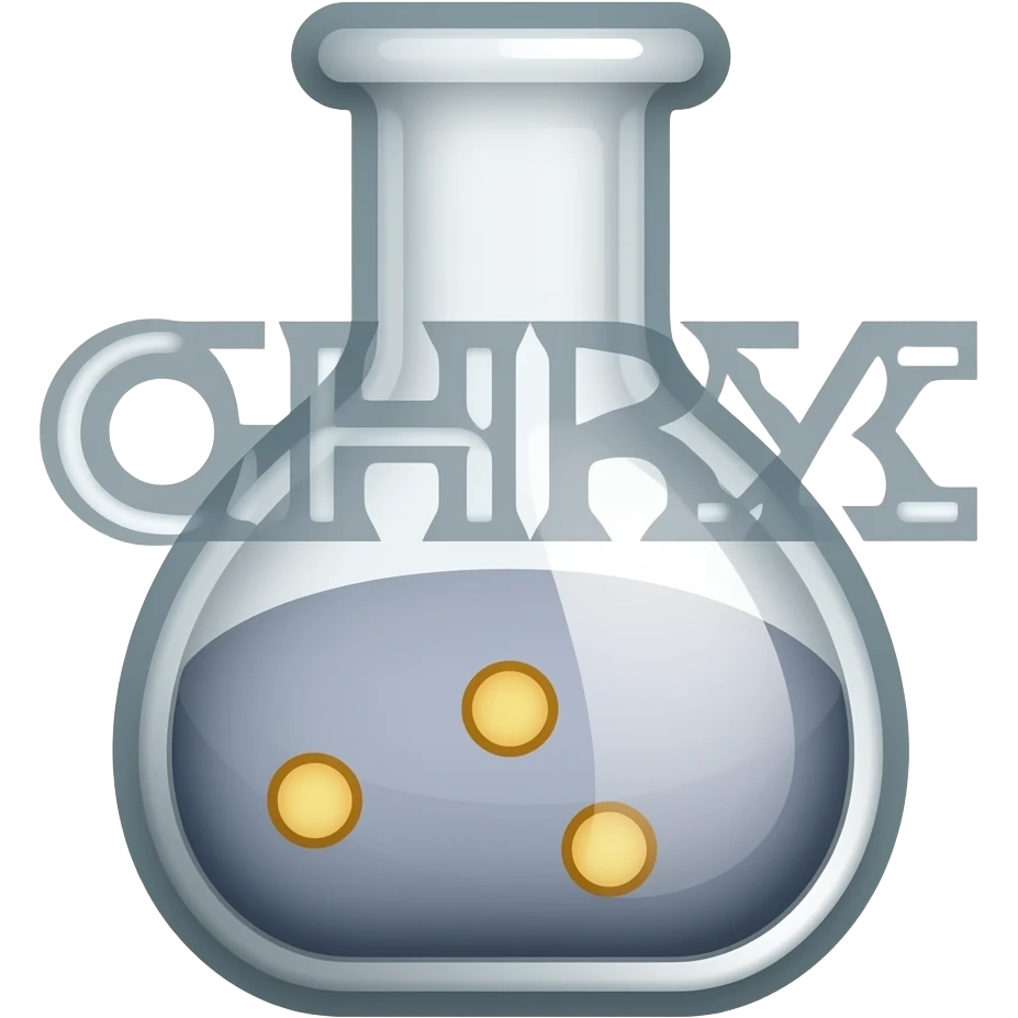 fake science lab logo emoji