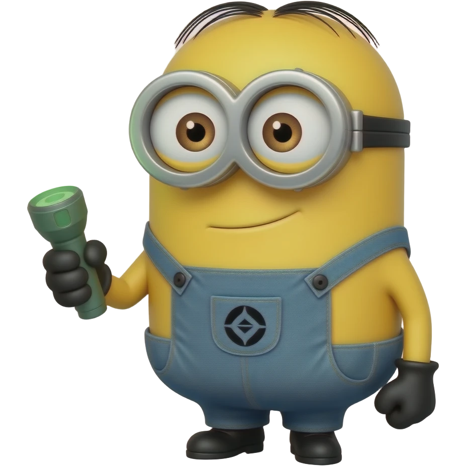 Minion linterna verde emoji