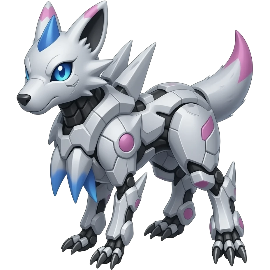 Axew-Larvesta-Latios-Genesect-Exveemon-Digimon-hybrid emoji