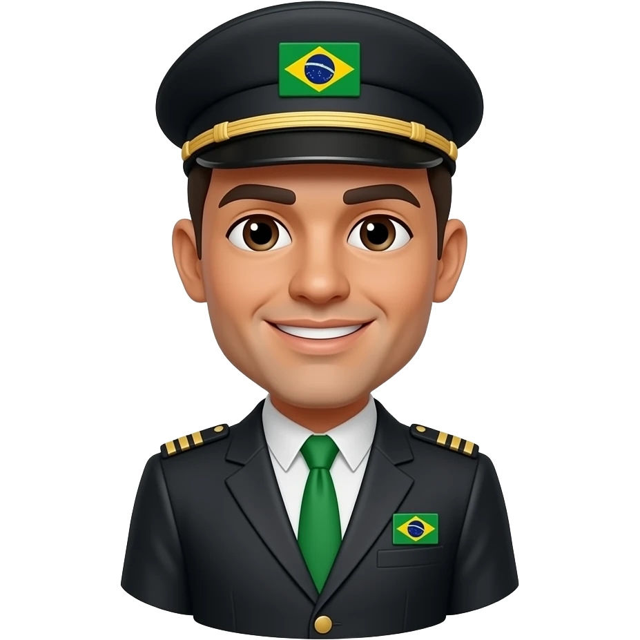 brazil chauffeur driver emoji