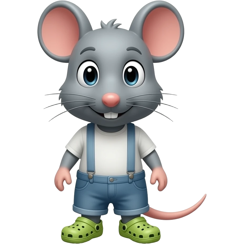 Mouse Crocs emoji