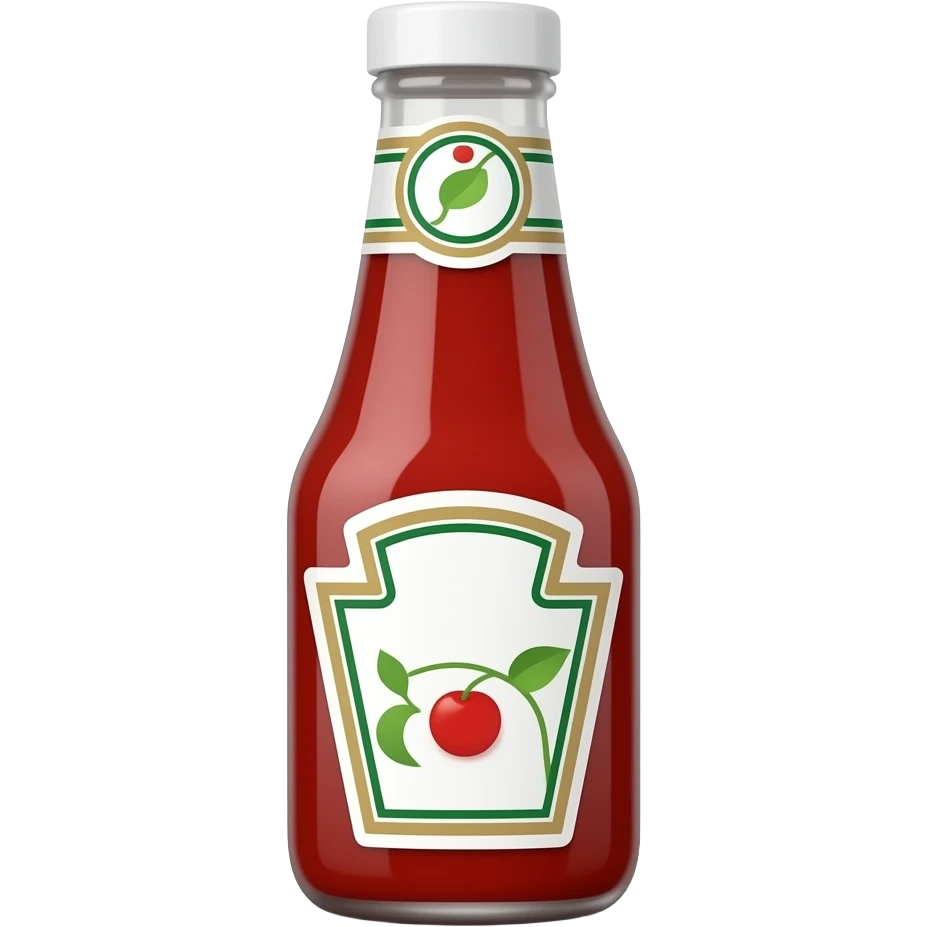 Ketchup Bottle emoji