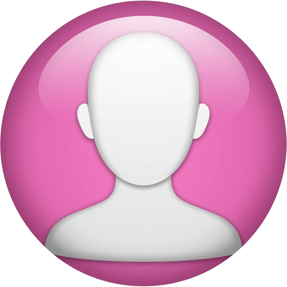 now make the red, pink instead emoji