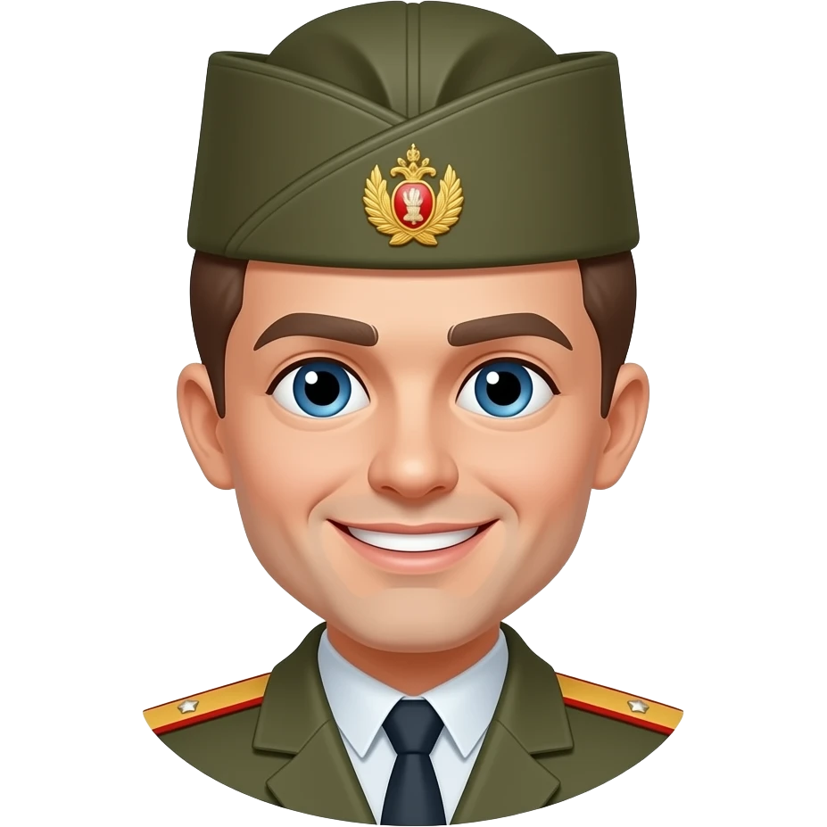 смайлик в виде погона рядового армии рф emoji