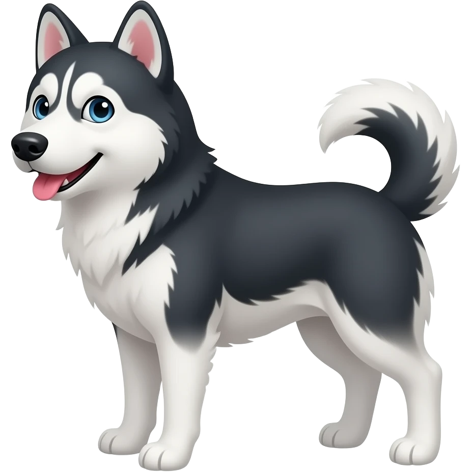 Husky emoji