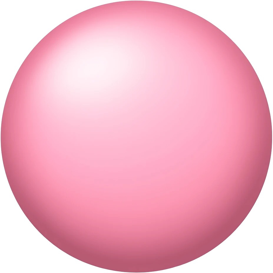 Almuada rosa sin puntos emoji