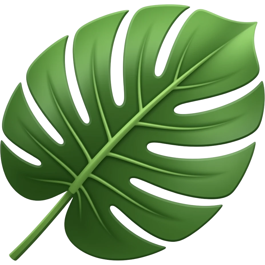 Hoja de mariana emoji