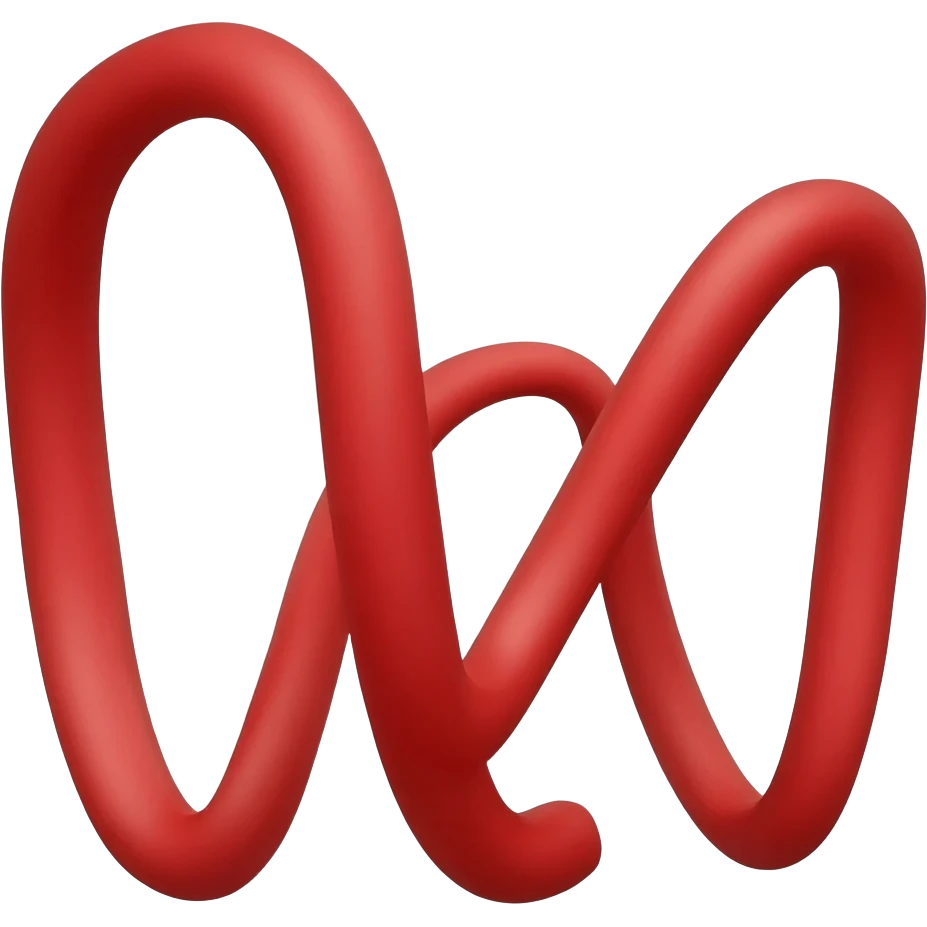 Hilo rojo emoji