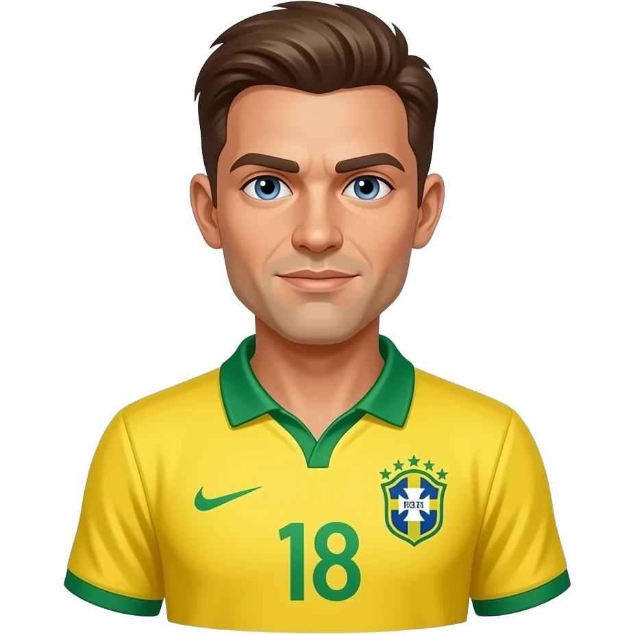 World Cup stickers featuring a player in a yellow jersey with green details, without a face. emoji