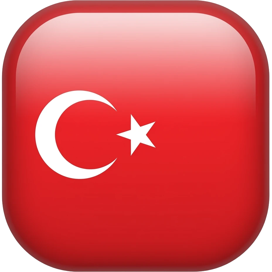 Türk bayrağı emoji