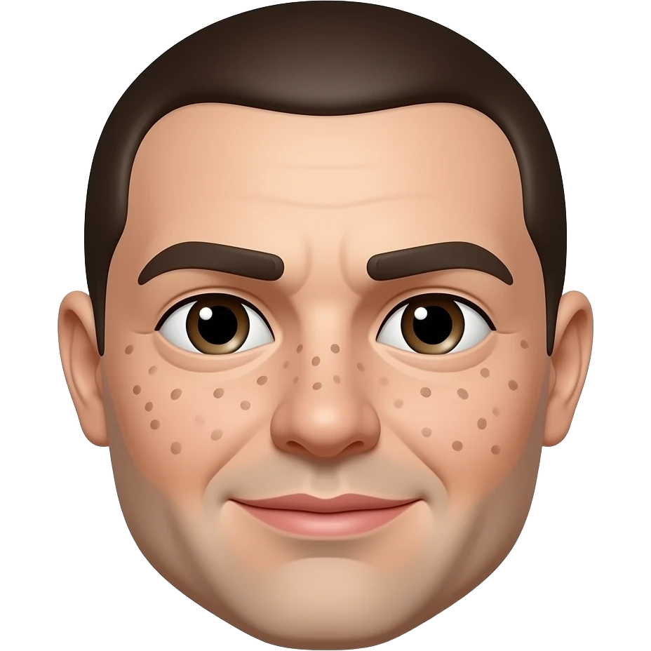 Лицо с прыщами emoji