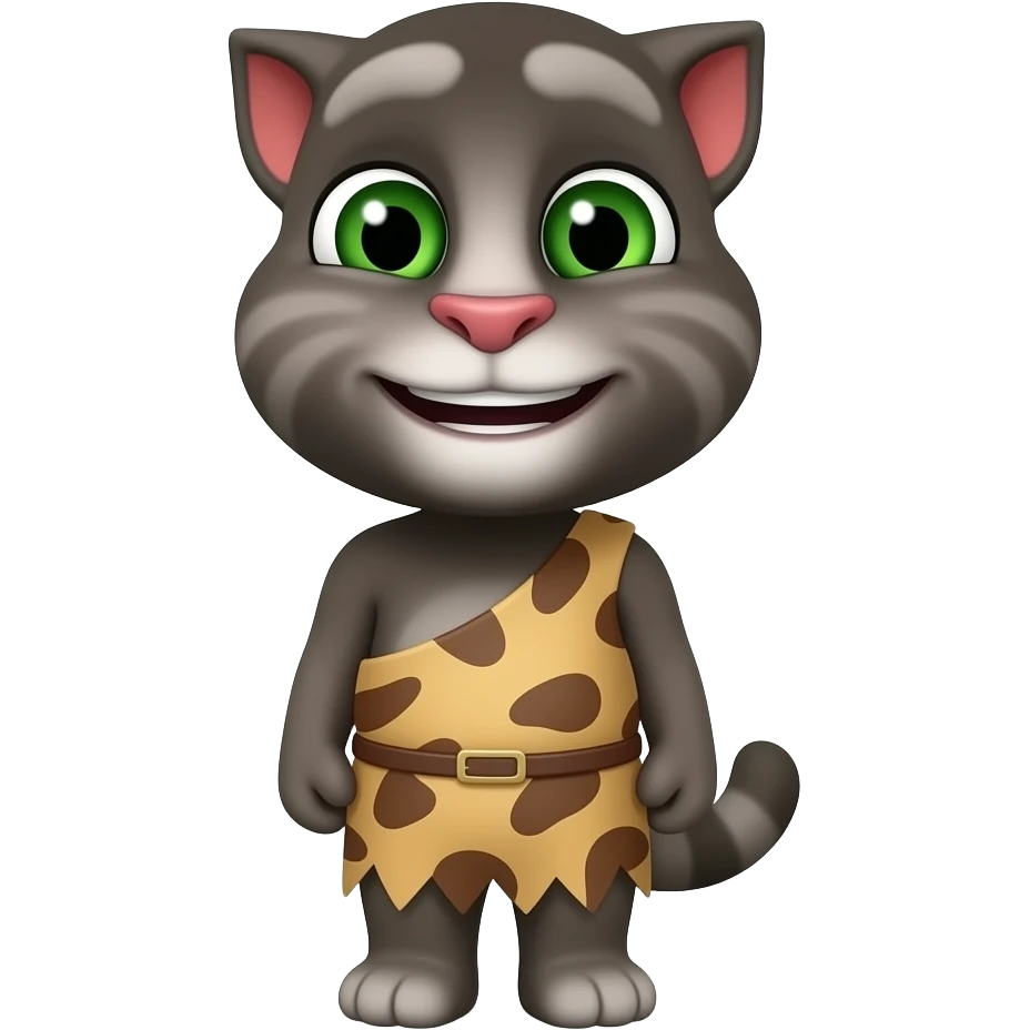 Caveman Talking Tom emoji