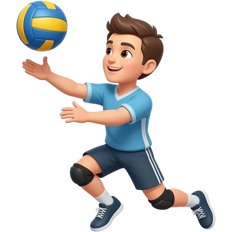 playaing Volleyball emoji