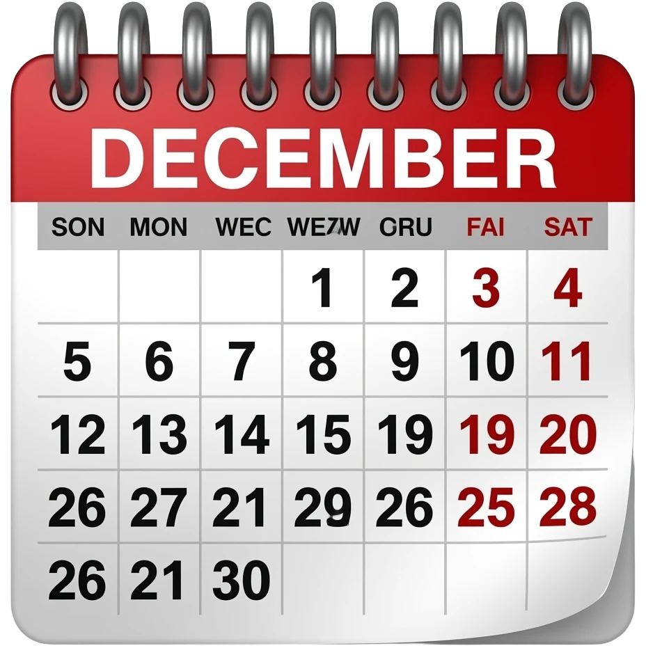 1 December emoji