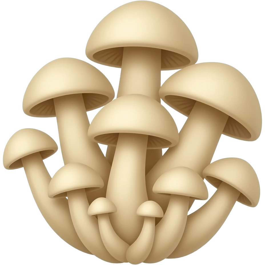Bundle of mushroom emoji
