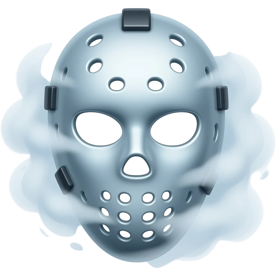 Ghostly Hockey Mask emoji