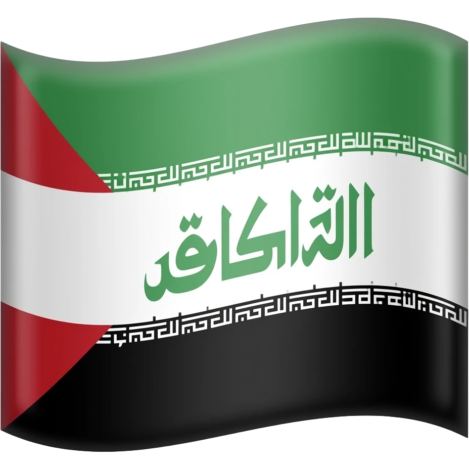 پرچم شیر وخورشید emoji