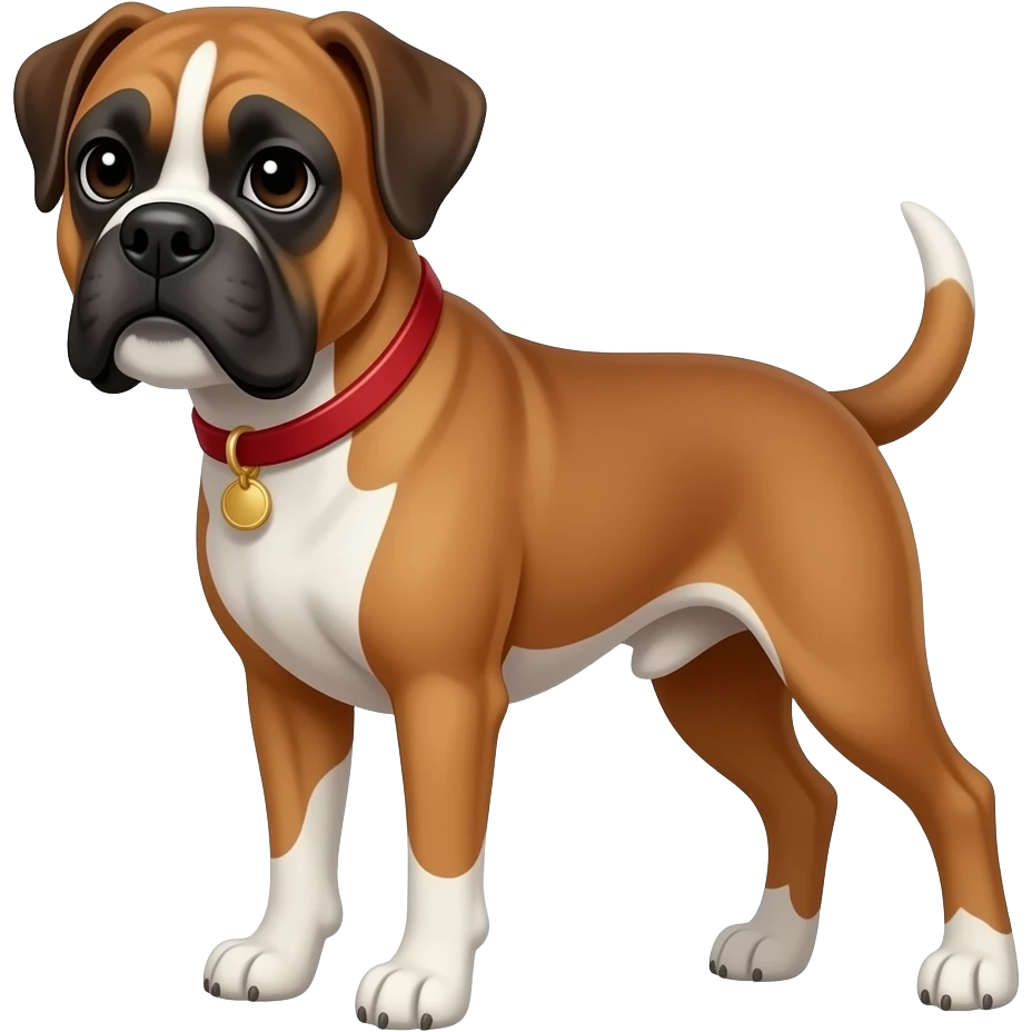 Boxer dog emoji