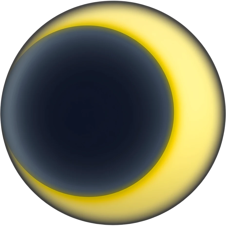 SOLAR ECLIPSE + LUNAR ECLIPSE = LUNISOLAR ECLIPSE emoji