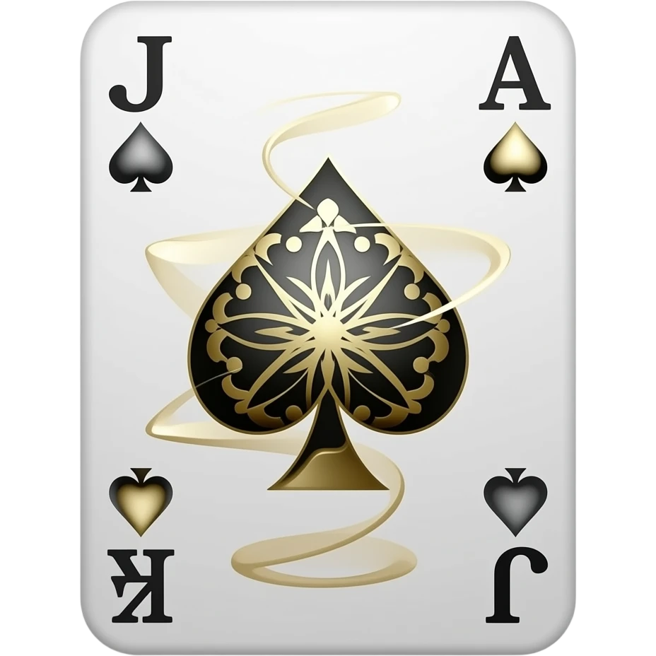 joker of spades emoji