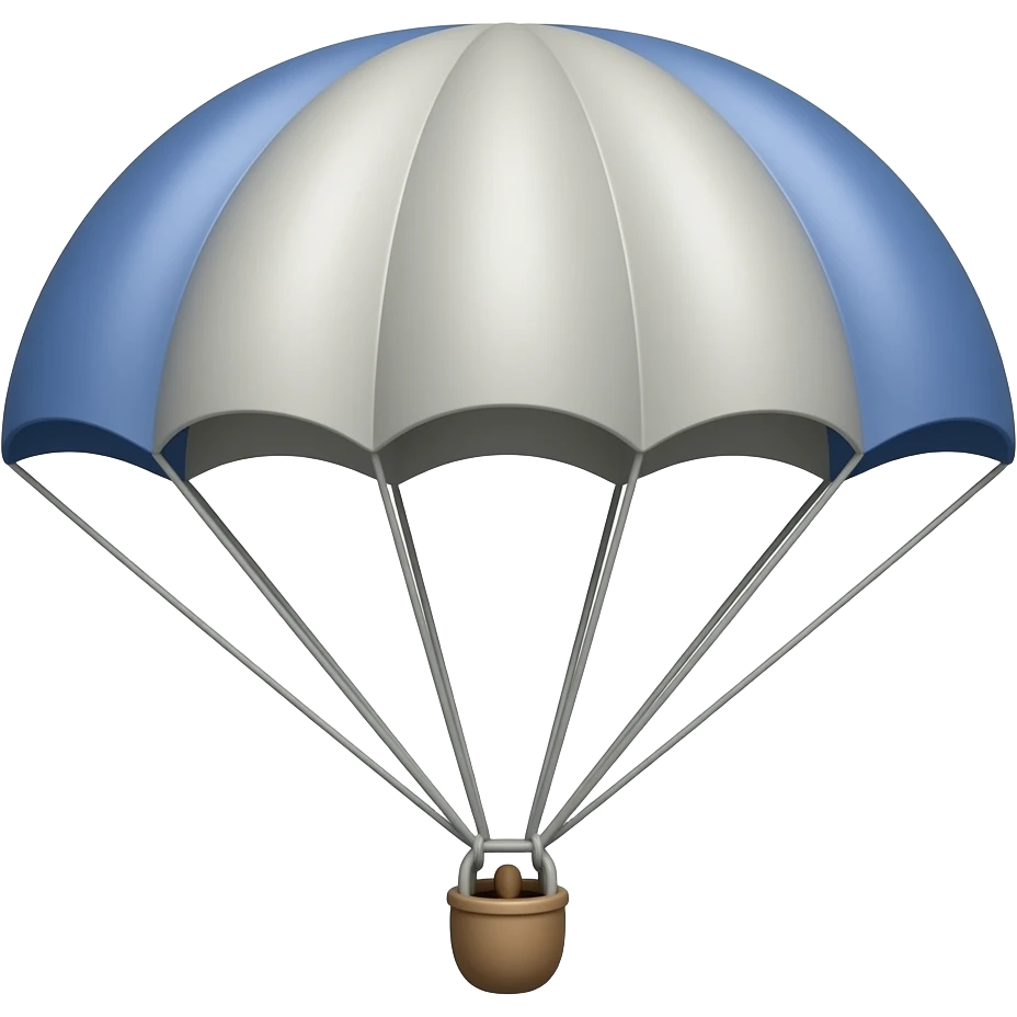 Parachut emoji