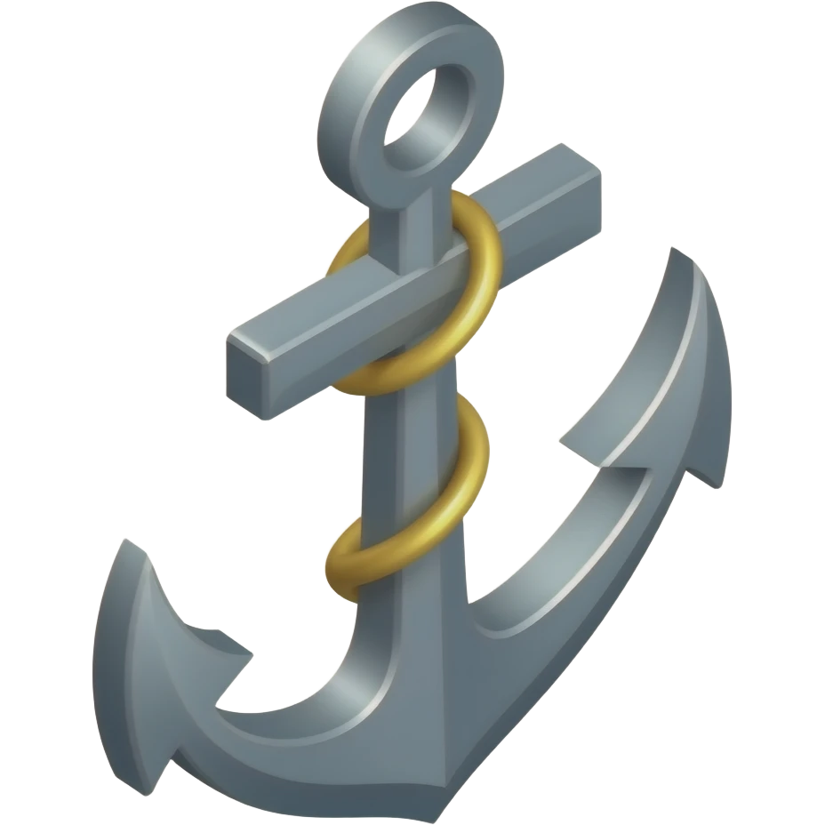 object anchor isometric emoji | AI Emoji Generator