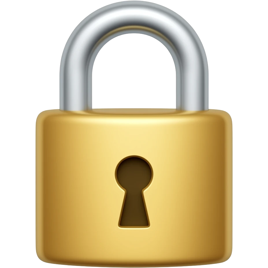 Lock emoji
