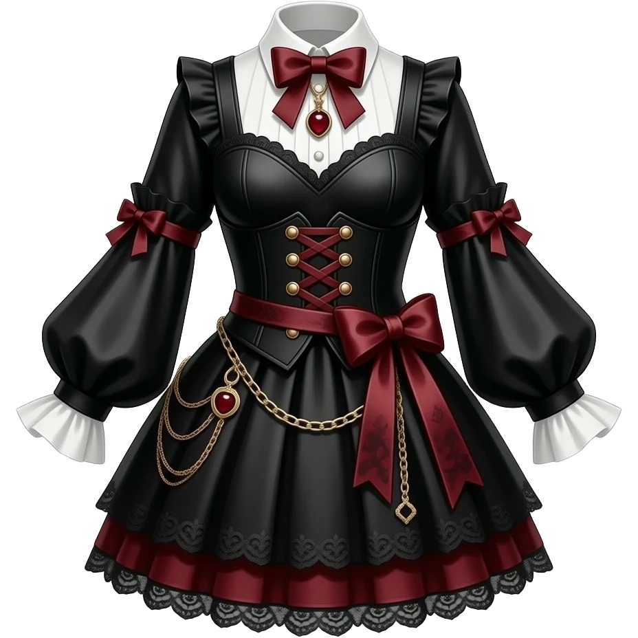 whimsy goth wardrobe emoji