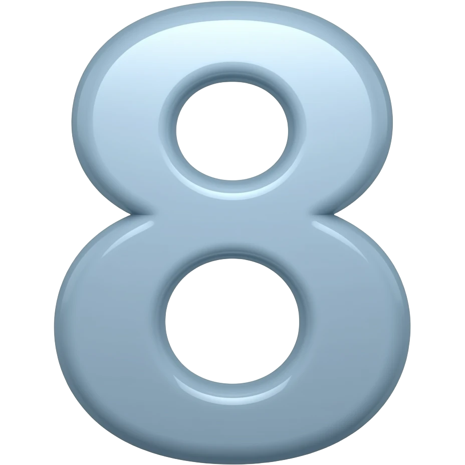 8R emoji