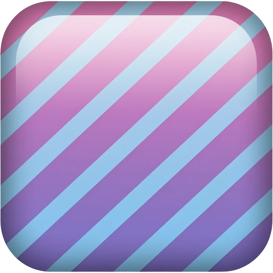 pink, blue and purple stripes emoji