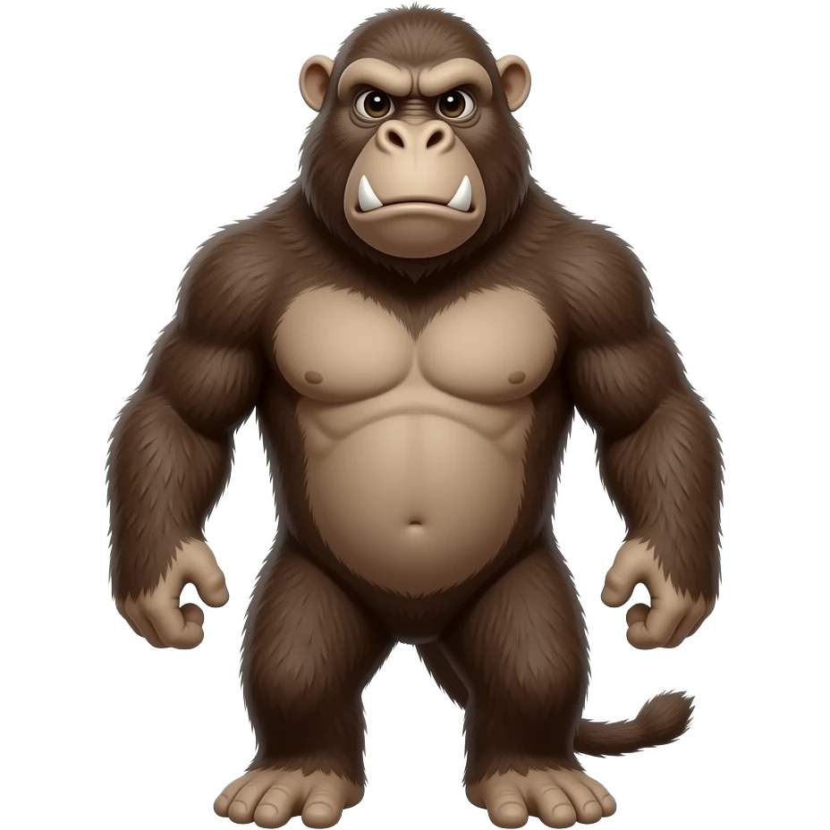 Gnu realistic emoji