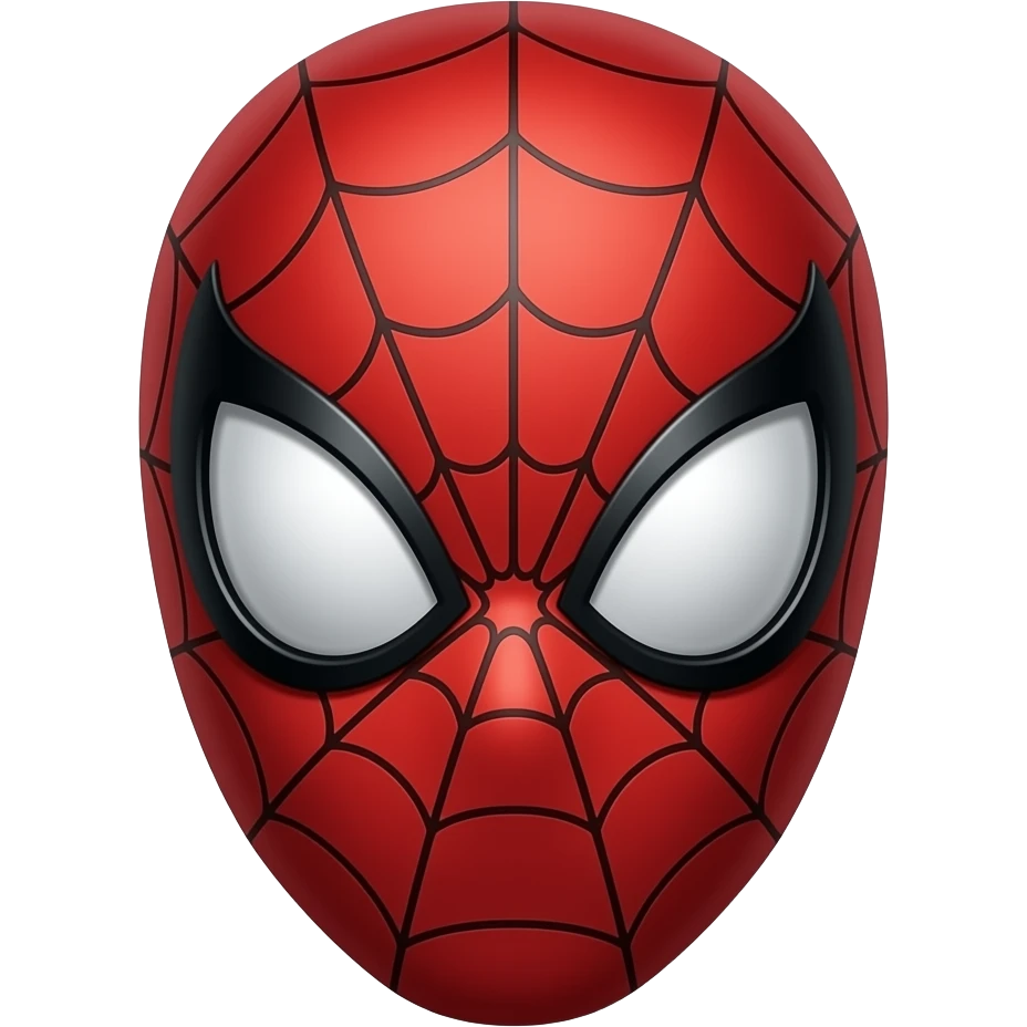 Spiderman face emoji