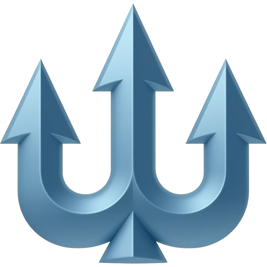 IU trident logo emoji