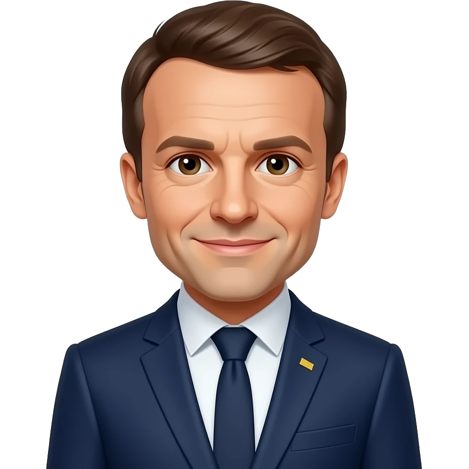 Emanuel Macron emoji
