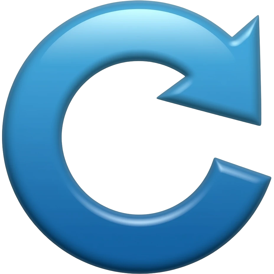 blue counterclockwise arrow emoji